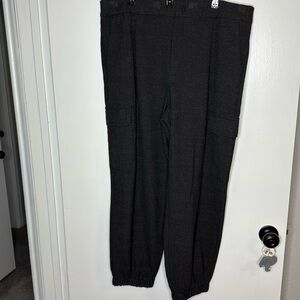 A New Day Black & Gray High-Rise Ankle Jogger